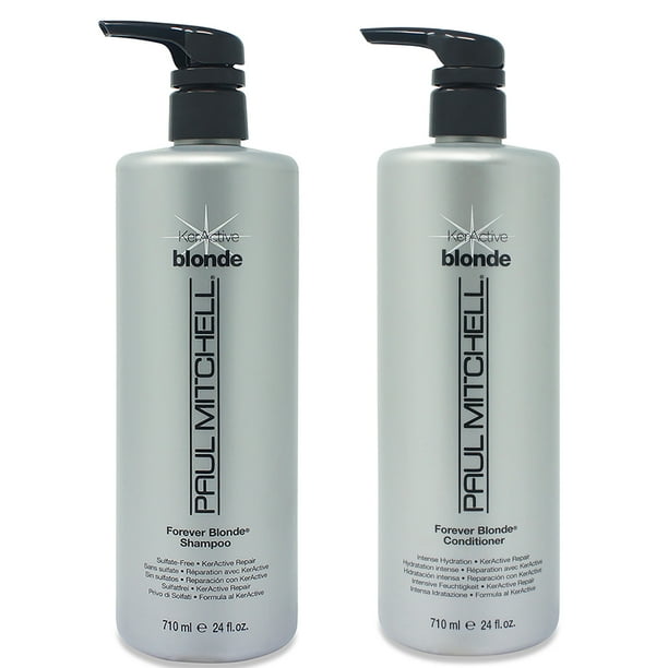 Paul Mitchell Paul Mitchell Forever Blonde Shampoo Conditioner 24 Oz Combo Pack Walmart Com Walmart Com