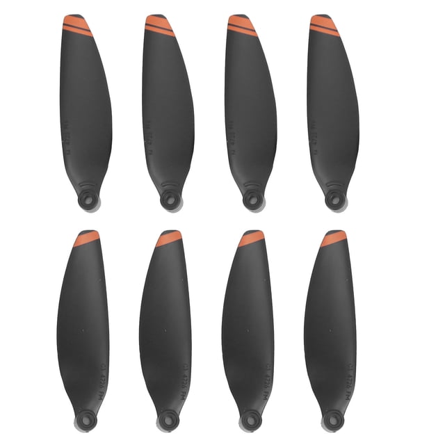 2 pares de hélices de repuesto para drones, accesorios aptos para DJI Mavic Mini 2 Orange Edge
