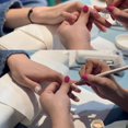 thumbnail image 3 of 10 Uds Manteles Individuales Baoblaze Desechables Plegables Suaves Blancos, 3 of 8