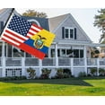thumbnail image 5 of 3×5 FT Ecuador USA Flag, Large 150D America Ecuadorians Outdoor Banner,Double Side Printing Decor For Patio Garden With Brass Gromment, 5 of 5