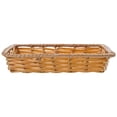 thumbnail image 2 of HUBERT Storage Basket Rectangular Natural - 10"L x 12"W x 2 1/2"H, 2 of 3