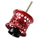thumbnail image 3 of Carrete de pesca de aleación de aluminio con microalambre, carrete poco profundo, para baitcasting. rojo, 3 of 9