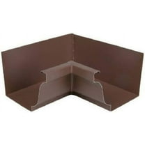 AMERIMAX HOME PRODUCTS 1920119 4-Inch Galvanized Inside Mitre, Brown