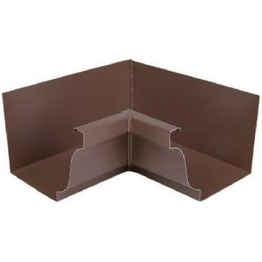 AMERIMAX HOME PRODUCTS 1920119 4-Inch Galvanized Inside Mitre, Brown