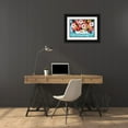 thumbnail image 3 of Allemand, Sue 32x24 Black Ornate Wood Framed with Double Matting Museum Art Print Titled - Fall Table, 3 of 4