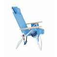thumbnail image 6 of Deluxe 17" Seat Height Beach Chair for Adults – Heavy Duty, Tall Beach Chair, Wide Design, XL High of the Ground | 300 lbs Capacity, 6 of 9