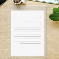 GOOHOCHY Document Folders Students 10Pcs 12.2X9.1X0.02In