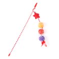 thumbnail image 3 of <p>Cat Wand, Bright Color Soft Cat Teaser Stick  For Pets Playing</p>, 3 of 7
