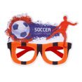 thumbnail image 1 of Gafas para aficionados al fútbol, gafas de competición de fútbol, accesorios para fotomatón, gafas de fiesta para cumpleaños con temática de fútbol, fiestas deportivas, 1 of 8