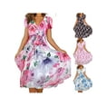 thumbnail image 2 of Gvmfive Women Summer Boho Floral Dress Short Sleeve Casual Midi Sundress, 2 of 5