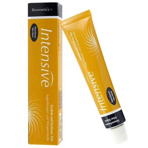 Biosmetics Intensive Eyelash & Eyebrow Tint Dye Tube (Blue Black)