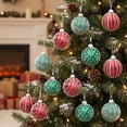 thumbnail image 4 of YingYouFu Christmas Balls Ornaments Set - Christmas Tree Decoration Ornaments Shatterproof Hanging Balls for Xmas Trees, Home, Party, Holiday Festive Decorations Set of 12pcs, 4 of 7