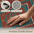 thumbnail image 6 of ODIKA 8'x10' Washable Area Rug Non-Shedding, Easy Care, Geometric Boho Design With Central Medallion And Decorative Framework for King Size Bedroom Under Bed, Master Suite, 6 of 7