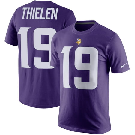 Adam Thielen Minnesota Vikings Nike Player Pride Name & Number T-Shirt - (Minnesota Vikings Best Players)