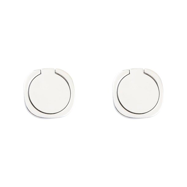 sweethay Titular del anillo del teléfono Rotación de 360 grados Teléfono móvil Soporte de aleación de zinc Agarre de succión 4# 2piezas
