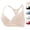 03# Beige, variant on Women's Lace Racerback Front Closure Bra, Underwire Support Push Up T-Back Everyday Bra 2026 Gray 85B