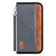 thumbnail image 1 of Cartera de viaje con bloqueo Rfid, bolsa organizadora de documentos, porta pasaporte, gris Sincero Electrónica, 1 of 4