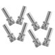 thumbnail image 5 of 8pcs Low Pressure Brass Misting Nozzles Quick Heads for Garden Cooling Outdoor Irrigation Silver 8 mm, 5 of 5