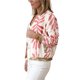 thumbnail image 3 of Chaquetas Informales de con Cremallera para Mujer, Chaqueta Holgada Estilo Bohemio, de Larga, con Estampado de Hojas de Árbol Color Mixto 1 M, 3 of 8