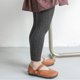 thumbnail image 5 of Cowsor Toddler Baby Girls Winter Fleece Lined Leggings Knit Thick Warm Full Length Tights Basic Velvet Pants, 5 of 6
