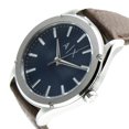 thumbnail image 2 of Armani Exchange Men's 3 Hand Stainless Steel AX2804 Silver Leather Analog Quartz Fashion Watch, 2 of 3