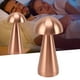 thumbnail image 1 of Lámpara De Mesa Con Lidera De Champiñones De Metal, Lámpara De Noche Recargable De 1800 MAh Con Carga USB, Para El Dormitorio De Escritorio De Mesita De Noche, 1 of 7