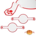 thumbnail image 3 of Qenwkxz 2pcs Silicone Bread Sling Heat Resistant Silicone Bread Baking Mat with Long Handle Non-Stick Dutch Oven Liner Reusable Silicone Bread Baking Mats Round Dough Drop Baking Mat for Home Baking, 3 of 11