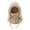 Khaki, variant on QUOTAY Winter Hats for Kids with Ear and Neck Gaiter Thermal Thickened for Skiing Cycling Windproof Cold Weather Beige，3-10 Years