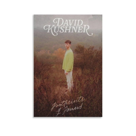 David Kushner Footprints I Found 1 Canvas Poster Wall Decorative Art Painting Living Room Bedroom Decoration Gift