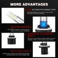 thumbnail image 6 of For Chevrolet Cavalier 2000-2005 6000K White 880 LED Fog Light Bulbs 2pc 892 893 899 890 885, 6 of 9