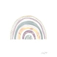 thumbnail image 2 of Prahl, Courtney 15x18 White Modern Wood Framed Museum Art Print Titled - Boho Rainbow IX Purple, 2 of 4