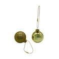 thumbnail image 4 of 100 Pack Gold Christmas Ornament Precut String Hangers with Snap Fastener, 4 of 7