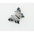 thumbnail image 4 of Faship Gorgeous Black Rhinestone Crystal Enamel Butterfly Pin Brooch, 4 of 5
