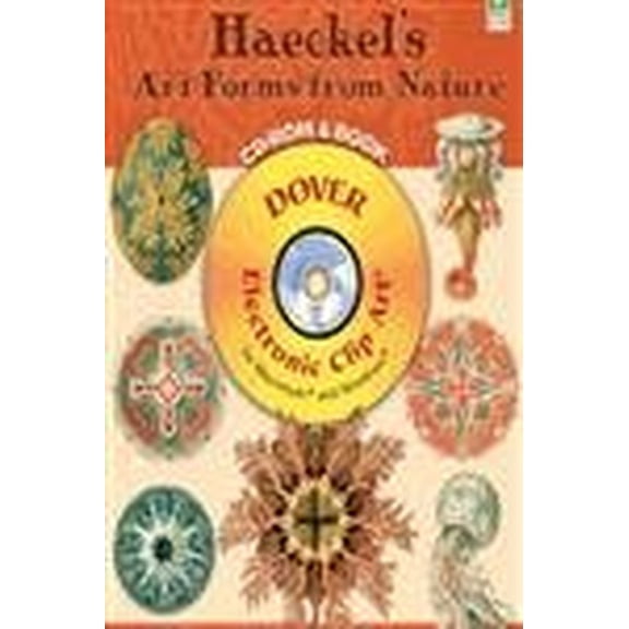 Pre-Owned Haeckel's Art Forms from Nature: 608 Permission-Free Designs in Color and Black and White (Dover Electronic Clip Art) (Paperback) 0486996026 9780486996028