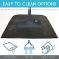 thumbnail image 6 of Prime Pets Cat Litter Mat, Double Layer Urine Waterproof Trapper Mat, Non-Slip,24x15 in, Black, 6 of 8