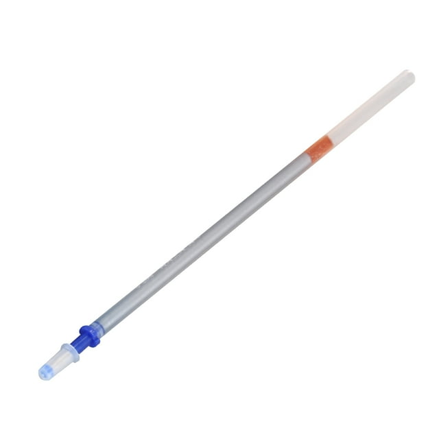 20 Pcs 0.7mm Tip Gel Silver Tone Ink Pen Refill Replacement