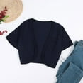 thumbnail image 3 of Cardigan en Mousseline Uni pour Femmes, Adapté pour Assortir Robe et Haut de Cardigan, 3 of 6