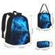 thumbnail image 2 of Balery Wolf Mochila Escolar 3 en 1 para Niños - Mochila Resistente con Lonchera Térmica y Estuche - Mochila Escolar para Niños y Niñas, 2 of 7