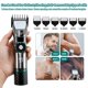 thumbnail image 5 of Cortadora de pelo profesional, cuchilla de cerámica, resistente al agua, eléctrica, inalámbrica, cortadora de pelo, máquina de corte de pelo con pantalla LED para hombres JFHHH pequeña, 5 of 5