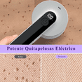 thumbnail image 3 of Removedor De Pelusa Ropa Quita Pelusas Electrico Rasuradora Lab.G, Blanco con negro, 3 of 5