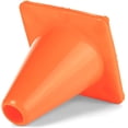 thumbnail image 2 of Champion Sports 6" High Visibility Flexible Vinyl Cone for Athletics, Practices and Social Events, Orange, 2 of 7