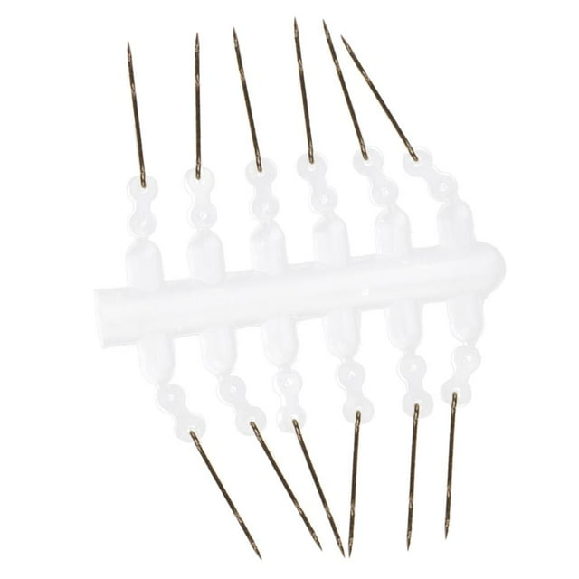 S SERENABLE 12pcs Spikes with Silicone for Carp Fishing Hair Rigs Hooks 15mm