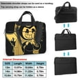 thumbnail image 2 of Bendy and The Ink Machine Laptop Bag for Women Men, 13 inch Computer Bag Laptop Messenger Shoulder Briefcase with Strap, 2 of 8