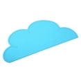 thumbnail image 2 of Cat Food Mat,Clound Shape Pet Feeding Cat Feeding Mat Pet Place Mat World-Class Design, 2 of 9