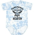 thumbnail image 3 of Inktastic Handpicked for Earth by My Aunt in Heaven with Angel Wings Boys or Girls Baby Bodysuit, 3 of 5