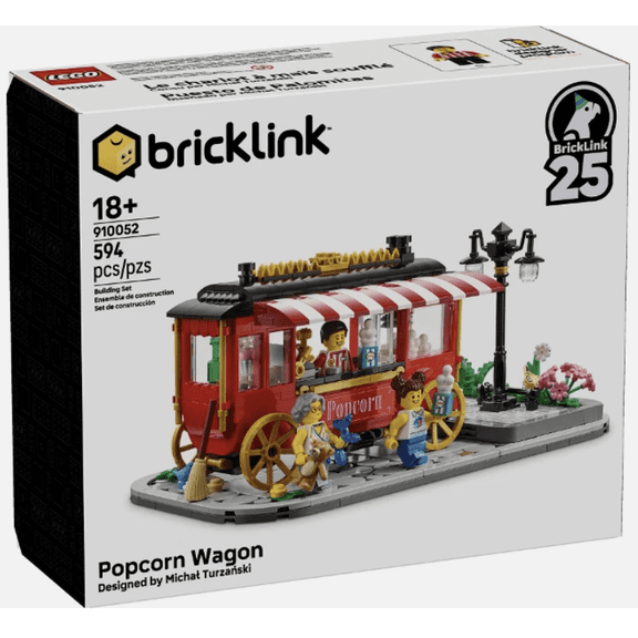 Lego Bricklink Popcorn Wagon 910052