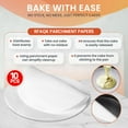 thumbnail image 2 of RFAQK Non-Stick 9 Inch Springform Pan - Spring form Pan for Cheesecake with Removable Bottom, Bonus Icing Spatula with 10 Pcs Parchment Paper & Recipe E-Book - Ideal for Baking Cakes, Pizzas, & More!, 2 of 8