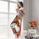 thumbnail image 5 of Balery Various Pumpkins Pantalones de pijama para mujer, pijamas ultraligeros, pantalones de estar por casa-Small, 5 of 6