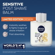 NIVEA MEN Real Madrid Limited Edition Design Sensitive Post Shave Balm, 3.3 fl oz