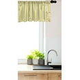 thumbnail image 3 of Ambesonne Yellow Window Valance, Stripes in Soft Colors, 54" X 12", Yellow Grey Coconut, 3 of 3